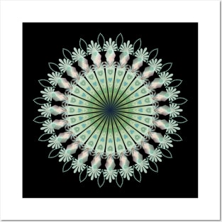 Angel Of Healing Mandala Posters and Art